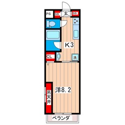 FLAT岩ヶ峰の物件間取画像